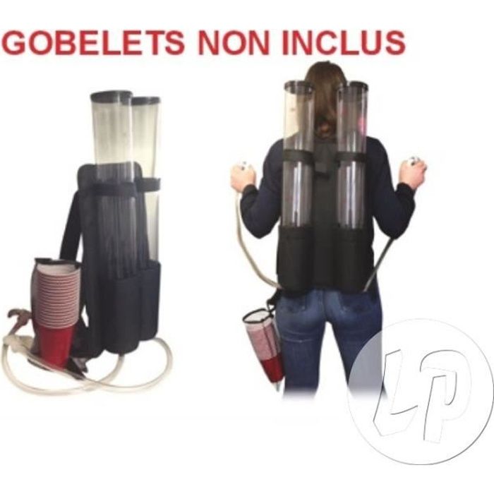 distributeur dorsal à boisson jetpack 2x3l