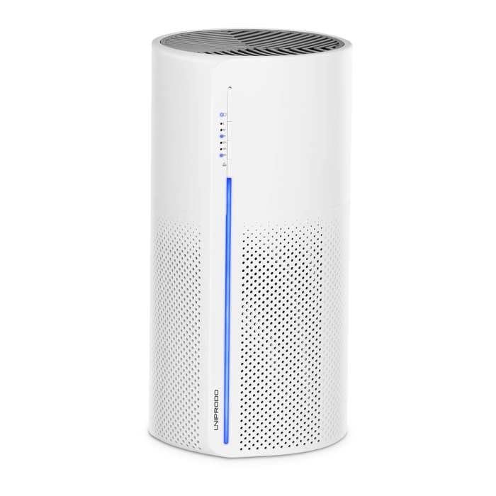 Purificateur D'Air Ventilateur Avec Cartouche Filtrante 3-en-1 Hepa Charbon 16m²