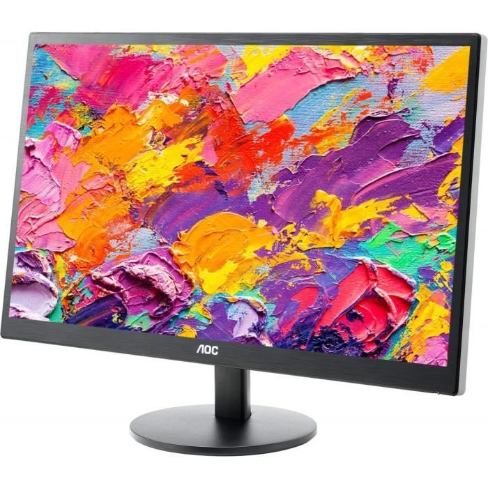 Écrans PC AOC E2270SWDN Ecran PC LED 21- 1920 x 1080 5 ms DVI-D-Sub 288
