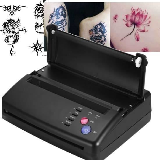 Machine de Transfert de Pochoir Copieur Thermique à Papier de Tatouage Professionnel A5 A4