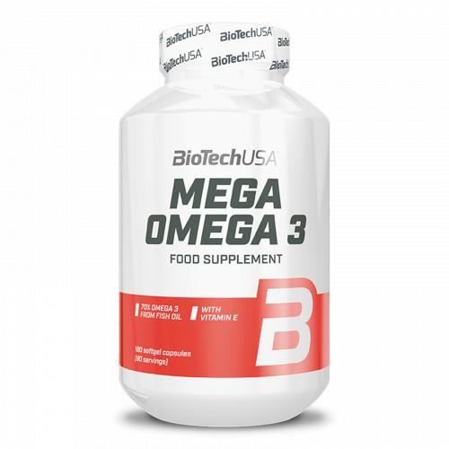 MEGA OMEGA 3 BIOTECH USA 180 GELULES