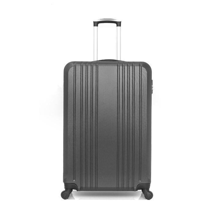 HERO – VALISE WEEK-END - ABS – 65cm – 4 roues – RIF – GRIS FONCE