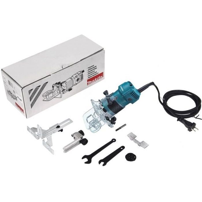 MAKITA Affleureuse 6mm 3710 530W