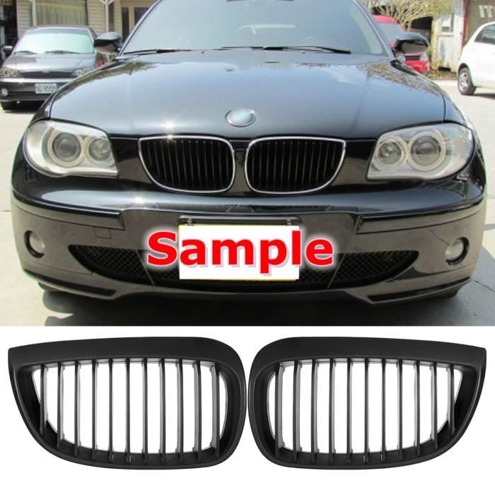 NEUFU 2Pcs Grille de Calandre Pour BMW E87 E81 1 SERIES 2004 - 2007
