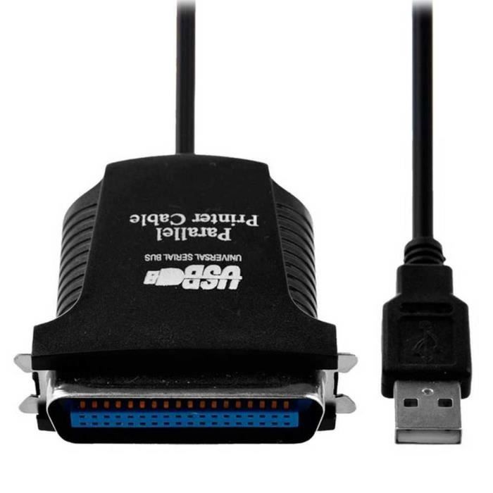 OCIODUAL Câble Adaptateur USB à Parallèle 36 Broches IEEE 1284 d'imprimante USB port