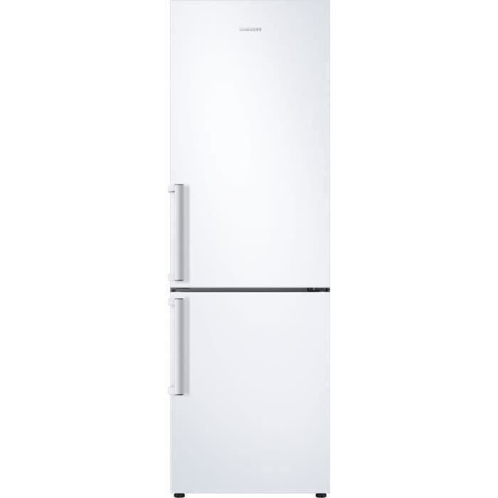 SAMSUNG RL34T620DWW - Réfrigérateur combiné - 340L (228L + 112L) - Froid Ventilé - A++ - L59,5cm x H185.3cm - Blanc - Pose Lib