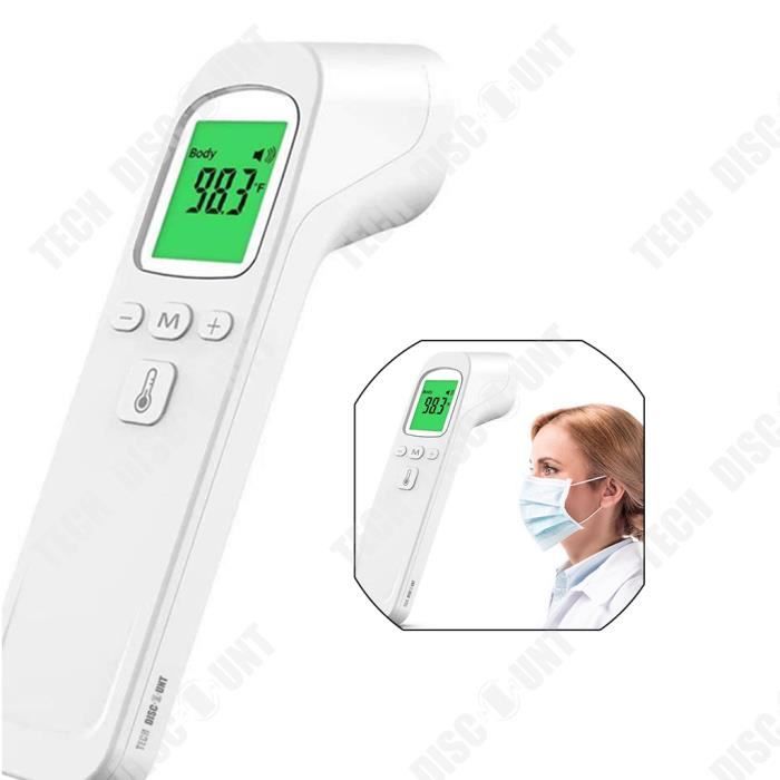 TD® Thermomètre infrarouge sans contact thermomètre portable thermomètre de type pistolet thermomètre frontal
