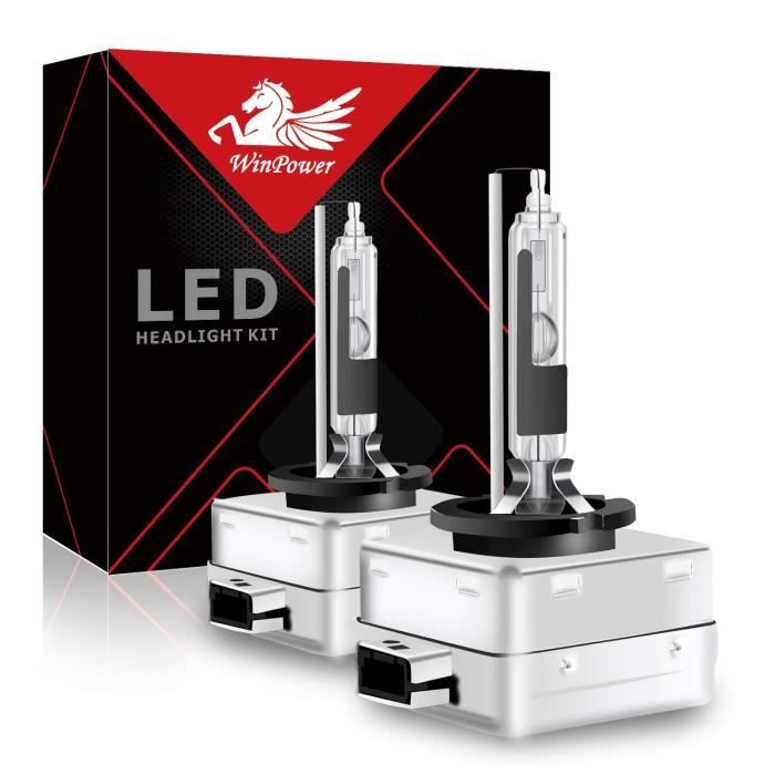 D3R D3S Phare HID Ampoule Feux xénon Remplacement Kit 35W 6000k 12V WINPOWER 2PCS Lampe pour Audi A4 A3 A6 S6 Citroen