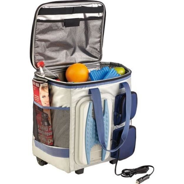 Sac isotherme thermoélectrique avec trolley 40 L