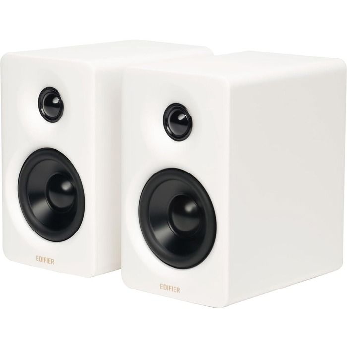Enceinte PC Edifier M60 - de bureau compactes certifiee High-Res Audio - 66 Watts - Blanc