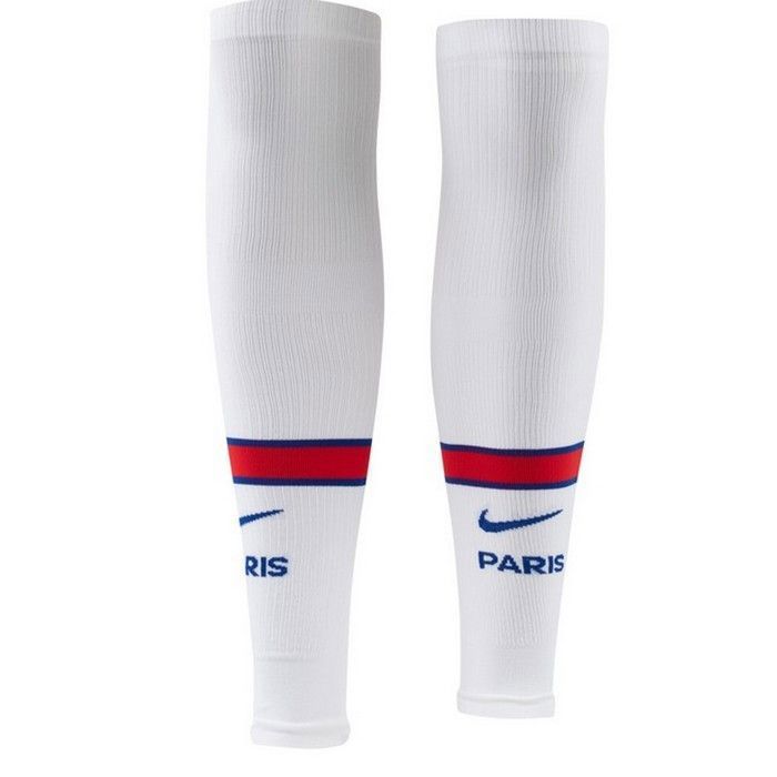 Chaussettes Guêtres Officielles Blanches Nike Paris Saint-Germain Homme Taille 42-46