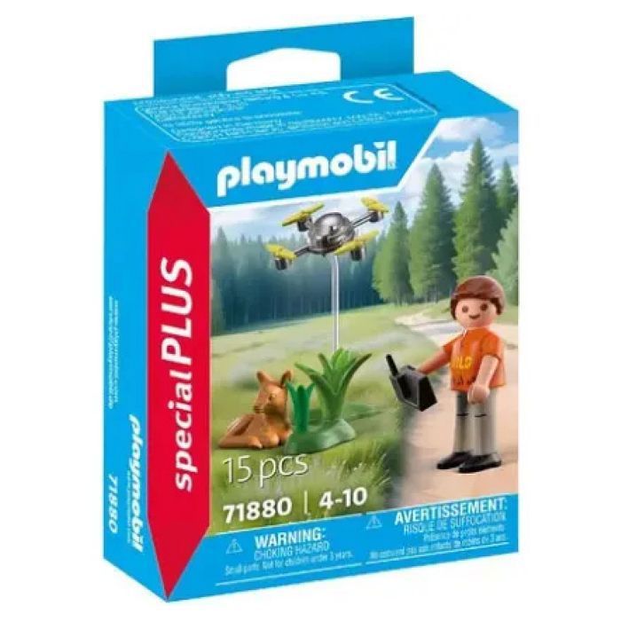 Jeu de construction - PLAYMOBIL - 71880 - Sauvetage dun faon par un drone - 4-10 ans - Multicolore Jeu de construction - PLAYMOBIL - 71880 - Sauvetage dun faon par un drone - 4-10 ans - Multicolore