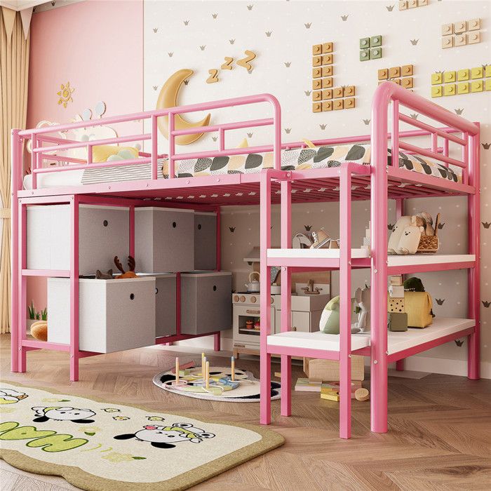 Lit Mezzanine Fille