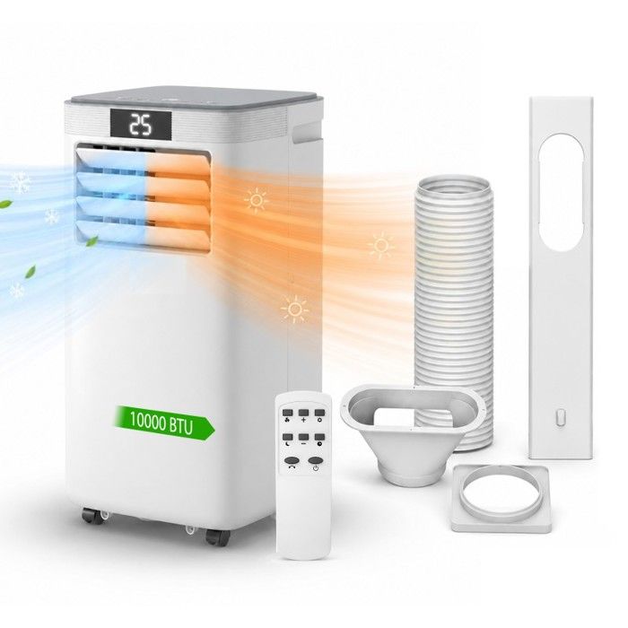 Climatiseur Portable Réversible - 10000 Btu - Wifi - Froid & Chaud