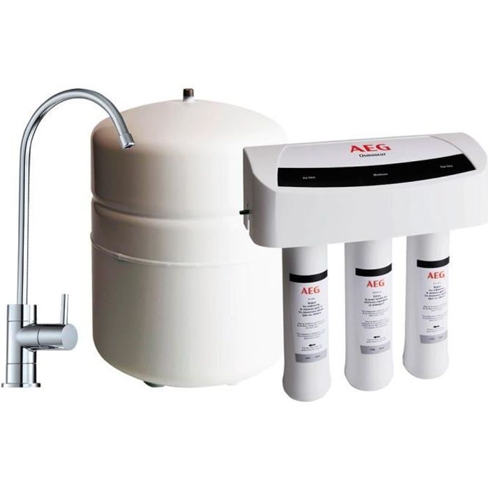 Osmoseur d'eau - Système de filtration de l'eau sous évier - Cdiscount  Bricolage