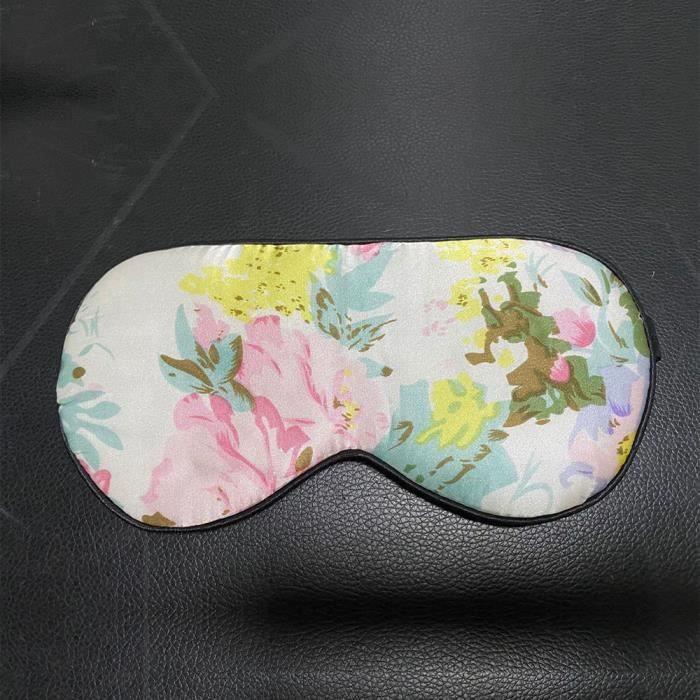 Lot De 2 Masques De Sommeil En Soie Léopard - Clarik Ltd