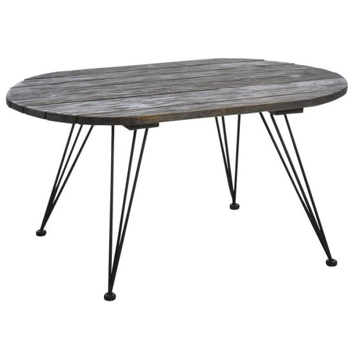 Table Basse Bois Vieilli Achat Vente Pas Cher