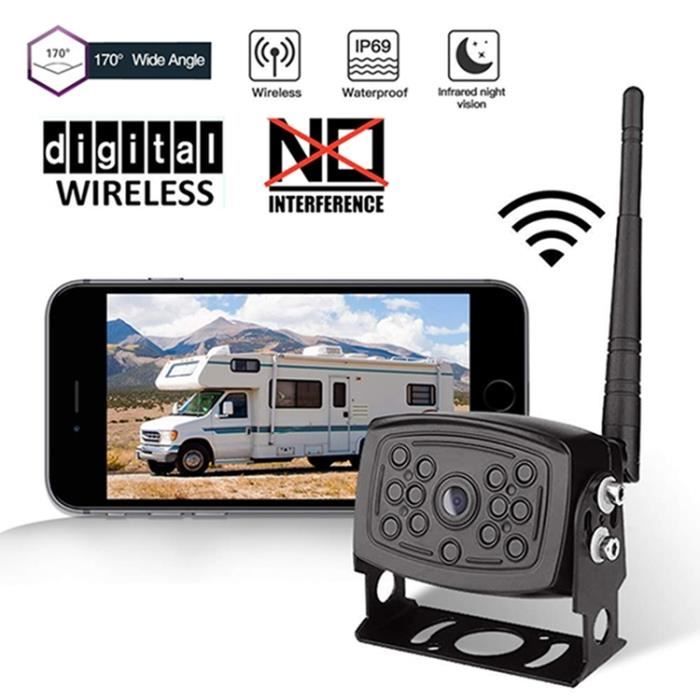 Recul Ideal Pour Tv Camera De Recul Vue Arriere Aide Au Stationnement De Voiture Sans