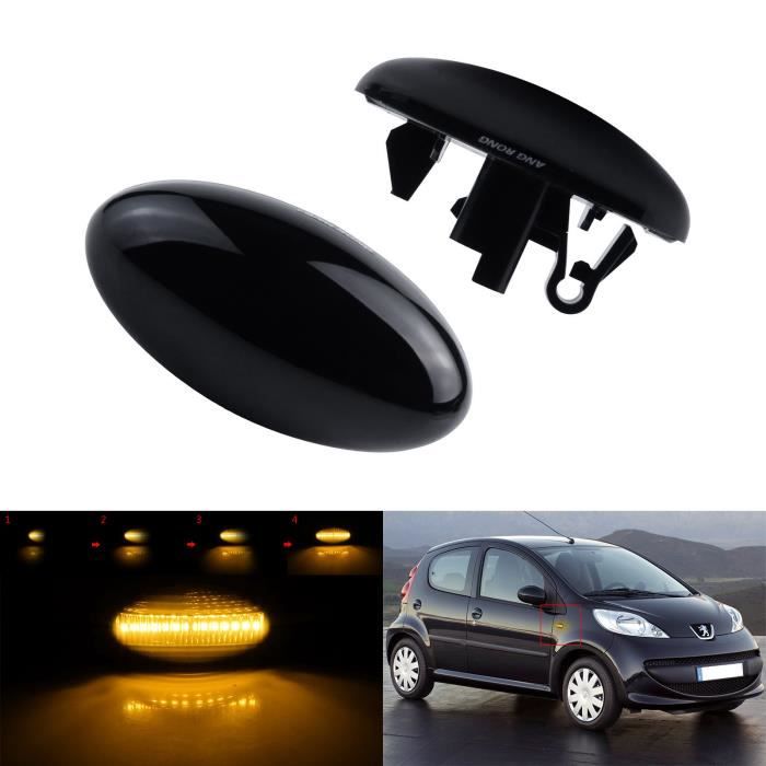 Dynamique LED Feux de Clignotant latéral Répétiteur Pour CITROEN C1 C2 C3 1 PICASSO PLURIEL C5 2 XSARA