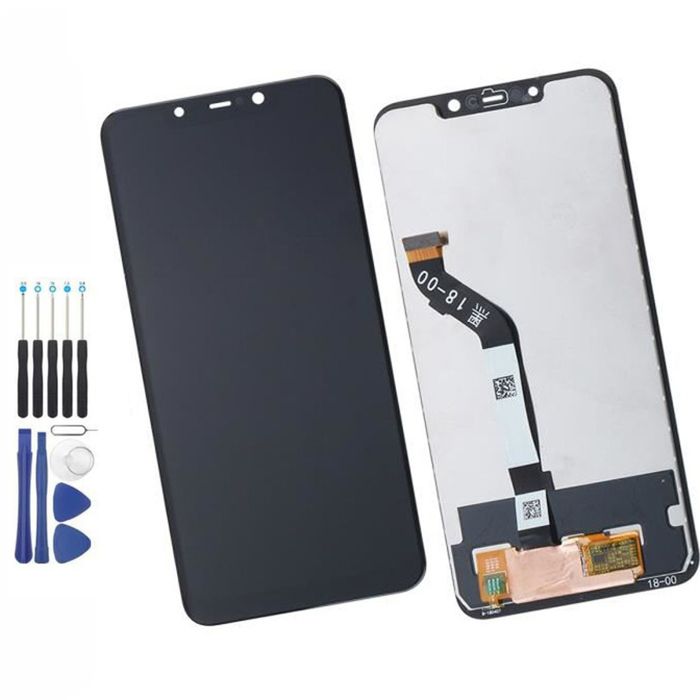 Verre Trempé Xiaomi Pocophone F1 Protection ecran Xiaomi Pocophone F1 Coque Compatible 3 Pièces Hanbee Protection ecran Xiaomi Pocophone F1 en Verre Trempé écran Protecteur vitre 