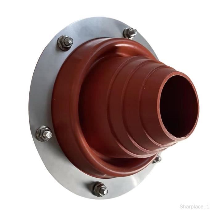 Kit Solin Silicone Pour Poêle De Tente - Adaptable Tuyaux 4,5 à 10 Cm - Résiste à 280°C, Installation Facile - Pour Yourte, Camping-car, Abri