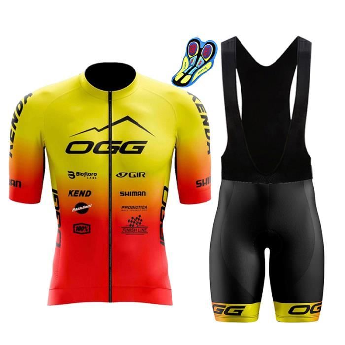 1 ensemble avec BibPants Taille asiatique 4XL maillot