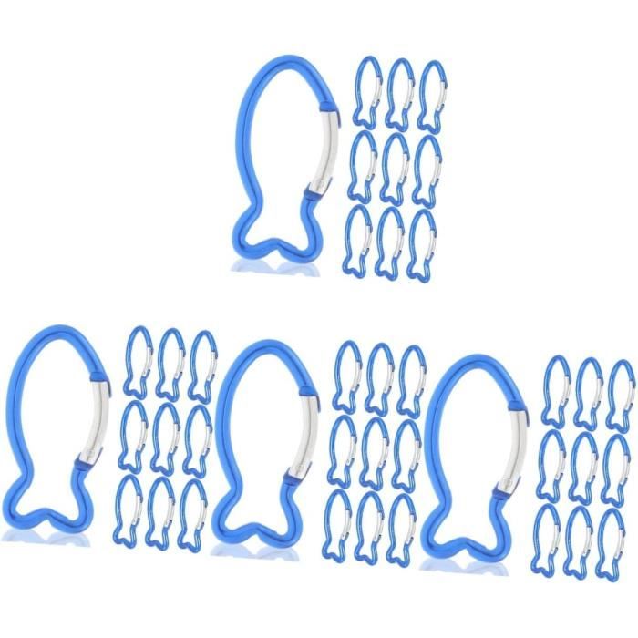 Mousqueton de verrouillage avec porte-clés, porte-clé multi-outils à