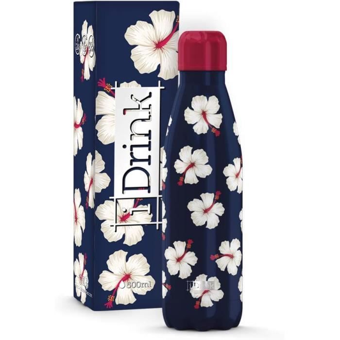 Bouteille thermique en acier à double paroi I-Drink 350/500/750/1000 ml, Décorée (350 ML, Graffiti
