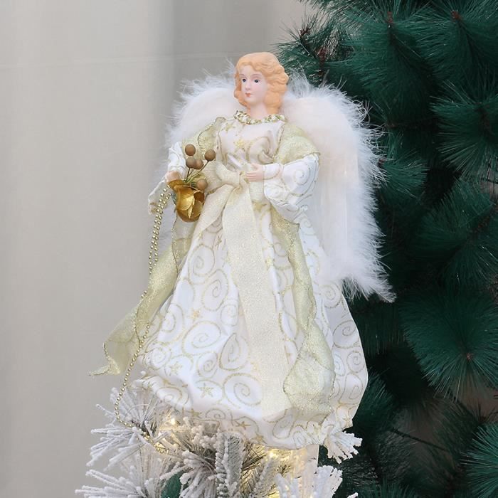Ange De Noel pour Sapin,Topper De Sapin De Noel Ange,Figurine Sapin