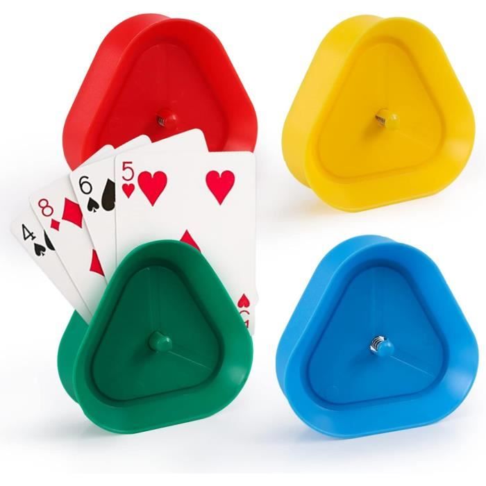 2 Pièces Porte Carte Enfant 24 * 11cm Support Carte à Jouer Porte