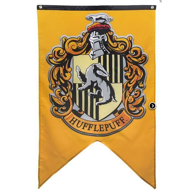 Harry Potter drapeau décoratif-Hufflerpuff-75 * 125cm - Cdiscount Maison