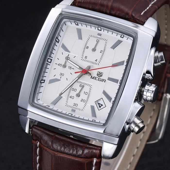 Montre Militaire Aviateur Plongeur Shark Oxygen Esprit - Mouvement Quartz, Style Homme - Neuf Sans étiquette