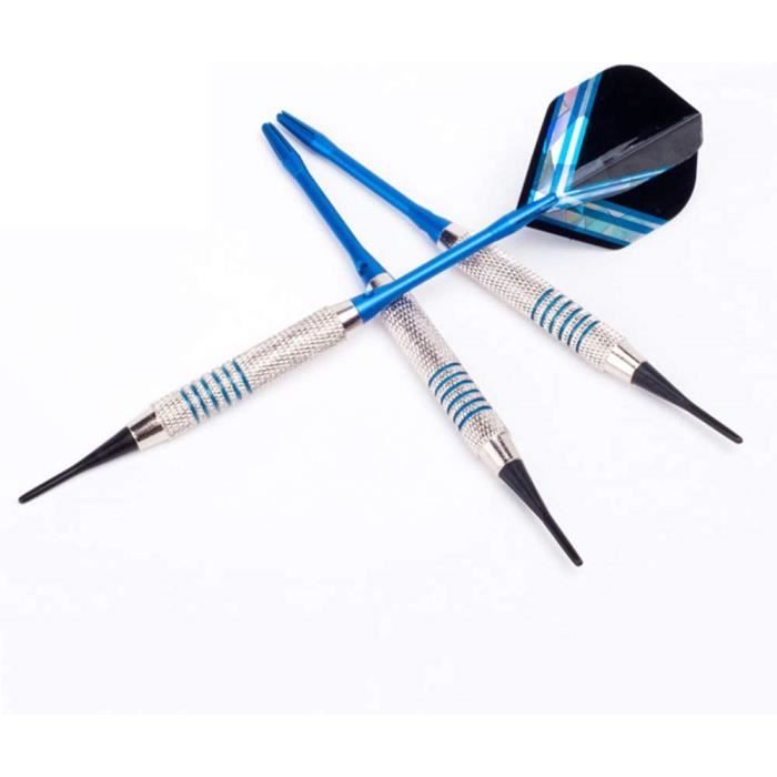 KOTO - Fléchettes Tribute 18 G, Argent & Noir, Grip Annulaire