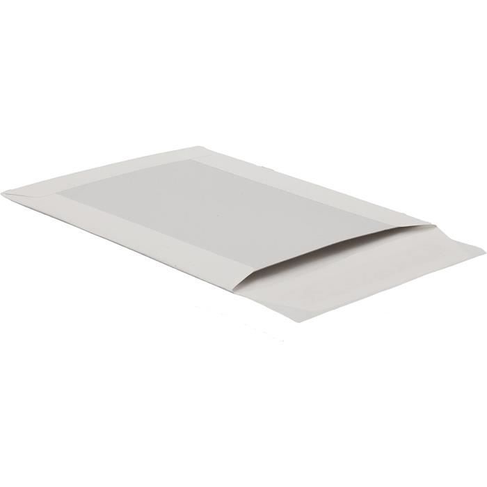 14003 Enveloppe renforcée C4 - 120-450 g-m² Blanc Lot de 100 (Import ...