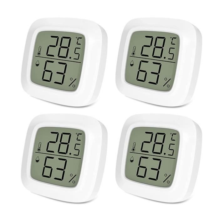 Technoline Thermomètre WS 7009 - Affichage Température Et Humidité Intérieure, Compact Et Pratique