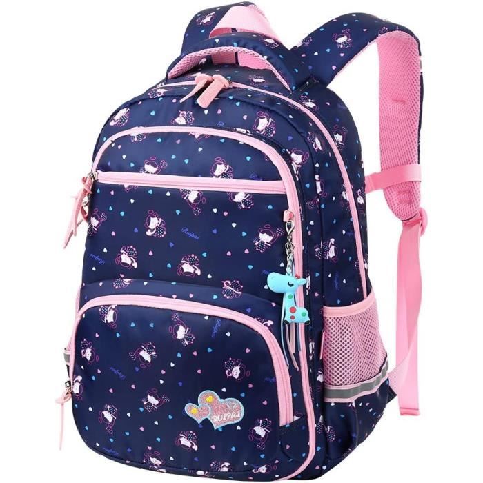 Cartable Fille Primaire Enfant CP Sac a Dos Ecole Scolaire CE2 Elementaire Bleu Grande Capacite Cdiscount Bagagerie Maroquinerie