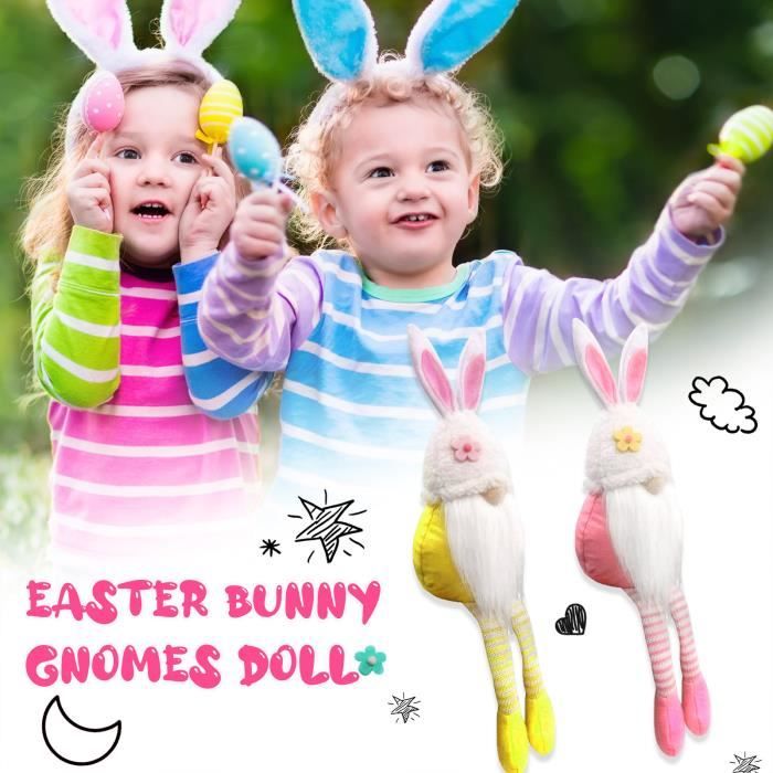 Kit De Carillon à Vent En Bois De Pâques – Bricolage 12 Pièces Lapin Et œuf à Peindre – Activité Manuelle Enfant – Déco Suspendue DIY Printemps