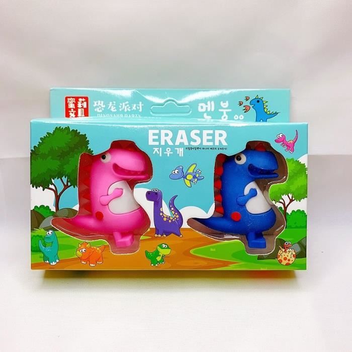 Lot De 4 Gommes Fantaisie Dessin Animé – Effaçage Facile – Cadeau Scolaire Ludique Pour Garçons Et Filles