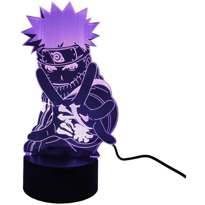 Lampe Anime Naruto Figurine 3d Manga Led Veilleuse 16 Couleurs Changeantes Avec Telecommande Pour Enfants Adultes Cadeau D An A115 Cdiscount Puericulture Eveil Bebe