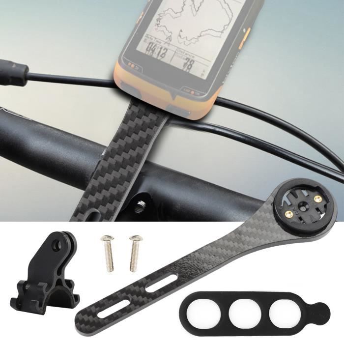 Garosa support d'ordinateur de vélo Support d'ordinateur de vélo de route Tige de guidon intégrée pour Garmin pour Bryton (pour