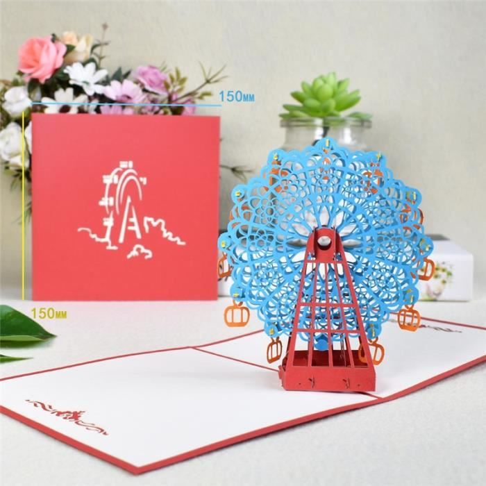 Correspondance 3d Grande Roue Pop Up Carte D Anniversaire Romantique Saint Valentin Anniversaire Pour Couples Femme Type Skyblue Cdiscount Beaux Arts Et Loisirs Creatifs Correspondance 3d Grande Roue Pop Up Carte D Anniversaire Romantique Saint Valentin Anniversaire Pour Couples Femme Type Skyblue Cdiscount Beaux Arts Et Loisirs Creatifs