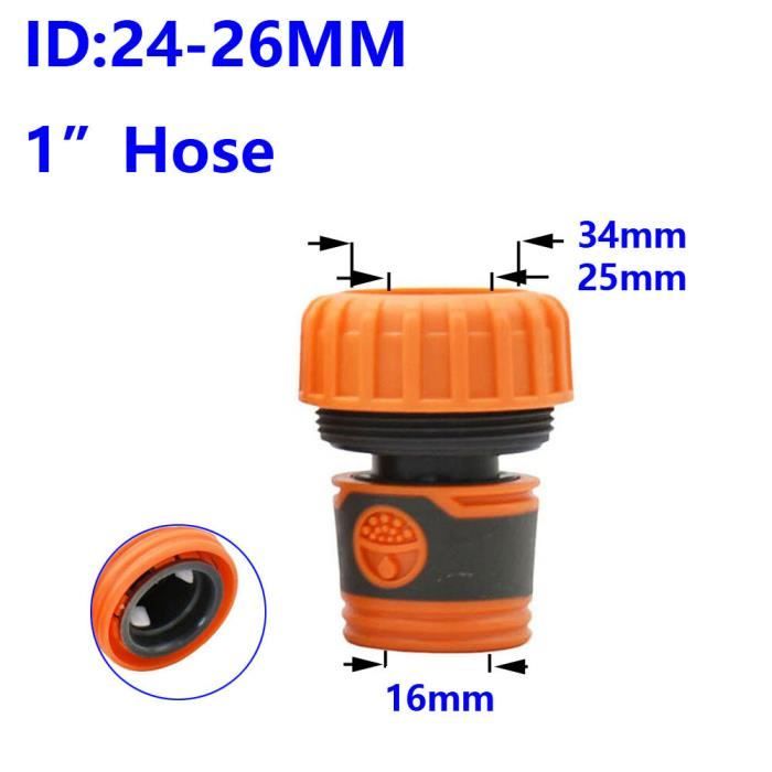 Raccord De Tuyau D'Arrosage 1/2" – Adaptateur PVC 12 Mm – Pour Réparation Ou Extension De Tuyau - 9