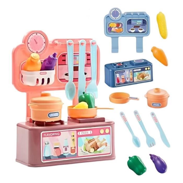 Set 8 Pièces Accessoires Cuisine Miniature 1/6 – Plateau, Vaisselle – Maison De Poupée Réaliste – Cadeau DIY Dinette 1/6