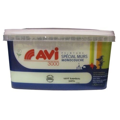 Peinture Mur Satin Blanc Casse 2 5 L Achat Vente Peinture Vernis Peinture Mur Satin Bl Cdiscount