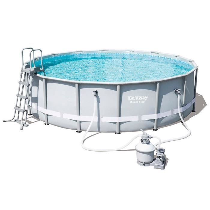 Bestway Kit Piscine Tubulaire Ronde O4 88xh1 22m Avec Filtre A Sable Achat Vente Piscine Kit Power Ronde A Filtre 488 Cdiscount
