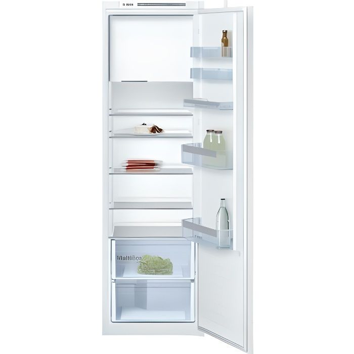 Réfrigérateur 1 porte intégrable BOSCH KIL82VSF0 - 286L (252+34) - SER4 - Blanc