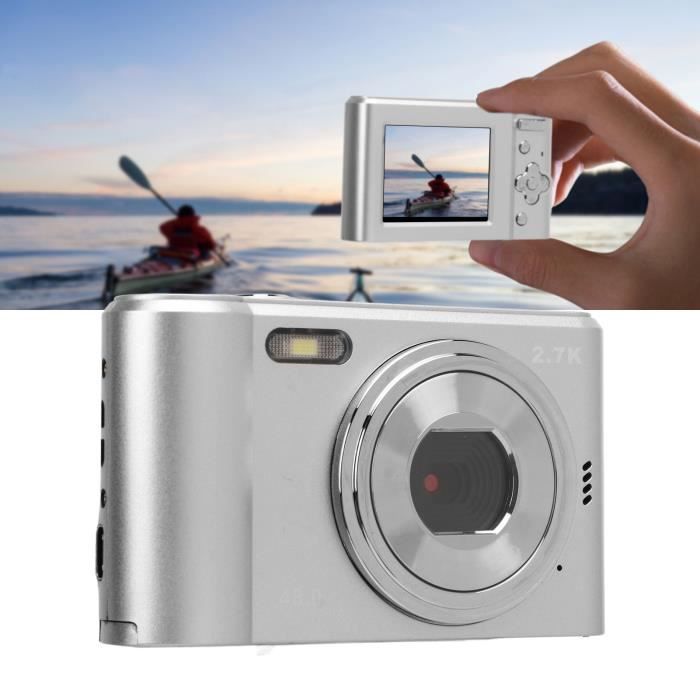 Cikonielf appareil photo numérique Zoom Appareil Photo Compact 2,4 Pouces  1080P, Zoom Numérique 16X, Appareil photo camescope