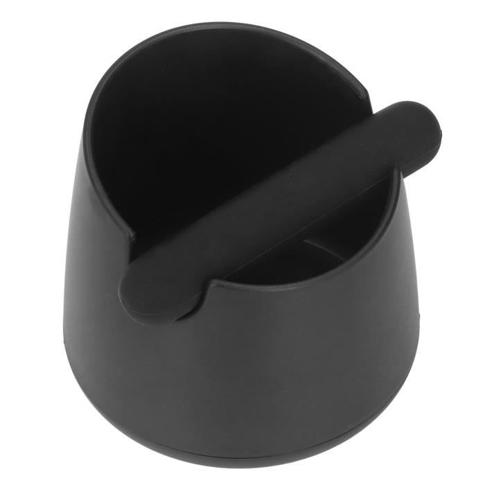 Knock Box Rod, Coffee Ground Box Rod, Polyuréthane Plastic Coffee Knock Box Rod Grounds Container Bar for Home Office Coffee Making Accessoire(Le noir