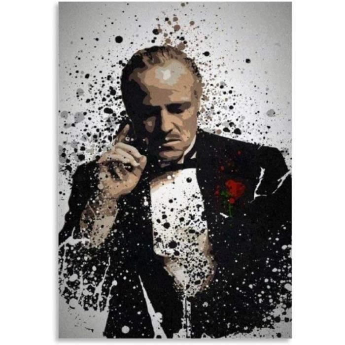 Statue De Cire De Marlon Brando, Le Parrain Image éditorial - Image du