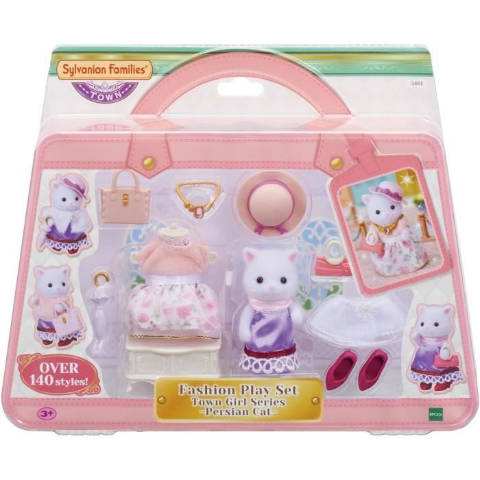 Sylvanian Families 5461 Valisette mode chat persan - vue 2